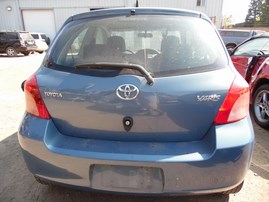 2007 TOYOTA YARIS LIGHT BLUE BASE 1.5L MT Z18297